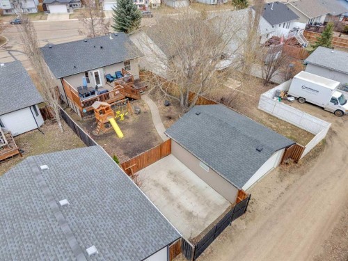 26 Mckinlay Crescent, Lacombe, AB - Outdoor With Deck Patio Veranda