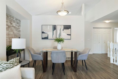 65 Macewan Ridge Circle Nw, Calgary, AB - Indoor Photo Showing Dining Room