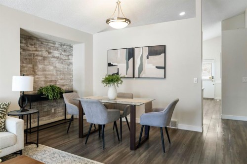65 Macewan Ridge Circle Nw, Calgary, AB - Indoor Photo Showing Dining Room