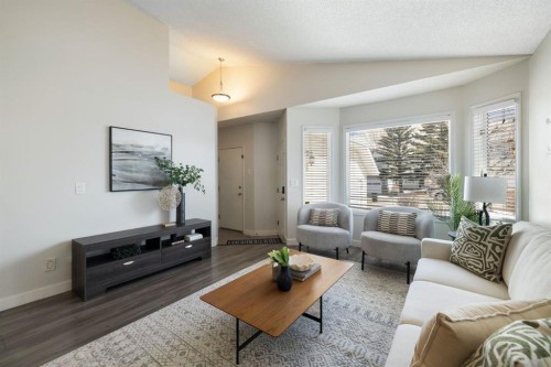 65 Macewan Ridge Circle Nw, Calgary, AB - Indoor Photo Showing Living Room