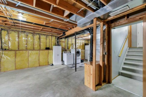 176 Westgate Crescent, Blackfalds, AB - Indoor Photo Showing Basement
