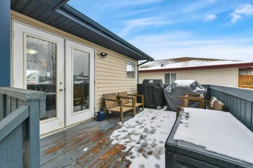 176 Westgate Crescent, Blackfalds, AB - Outdoor With Deck Patio Veranda With Exterior