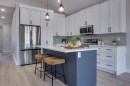117 Gray Close, Sylvan Lake, AB  - Indoor Photo Showing Kitchen With Stainless Steel Kitchen With Upgraded Kitchen 