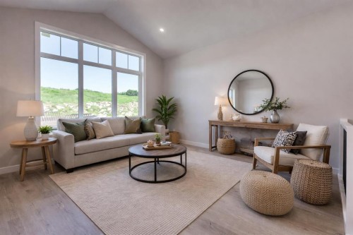 117 Gray Close, Sylvan Lake, AB - Indoor Photo Showing Living Room