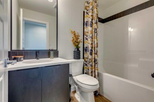 64 Southborough Common, Cochrane, AB - Indoor Photo Showing Bathroom