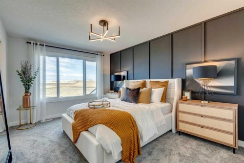 64 Southborough Common, Cochrane, AB - Indoor Photo Showing Bedroom