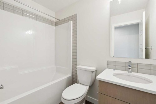 64 Southborough Common, Cochrane, AB - Indoor Photo Showing Bathroom