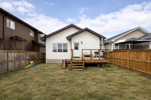 67 Bowman Circle, Sylvan Lake, AB - Outdoor With Deck Patio Veranda