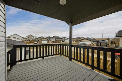32 Hunter Road, Sylvan Lake, AB - Outdoor With Deck Patio Veranda With Exterior
