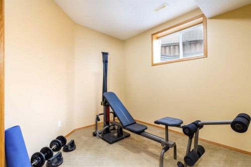64 Lacey Close, Red Deer, AB - Indoor Photo Showing Gym Room