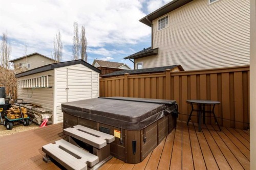 64 Lacey Close, Red Deer, AB - Outdoor With Deck Patio Veranda With Exterior