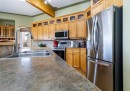 64 Lacey Close, Red Deer, AB  - Indoor Photo Showing Kitchen With Double Sink 