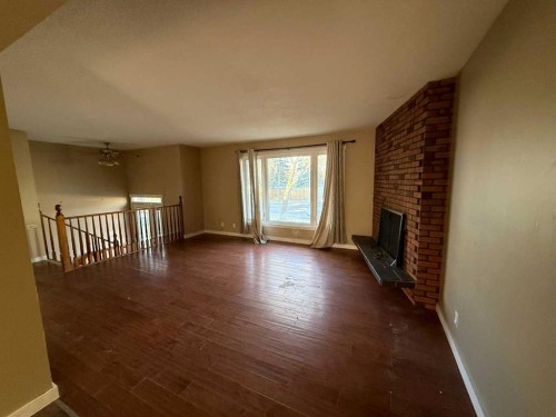 5805 42 Avenue, Camrose, AB - Indoor With Fireplace