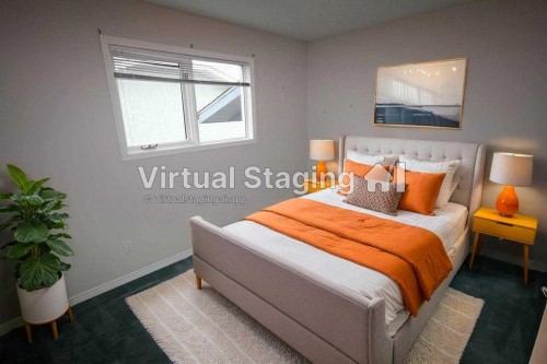 25 Willow Springs Crescent, Sylvan Lake, AB - Indoor Photo Showing Bedroom