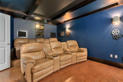 310 Jarvis Glen Way, Jarvis Bay, AB - Indoor With Fireplace