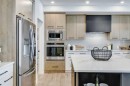 731 Langley Terrace Se, Airdrie, AB  - Indoor Photo Showing Kitchen With Stainless Steel Kitchen With Upgraded Kitchen 