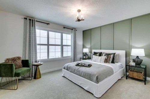 731 Langley Terrace Se, Airdrie, AB - Indoor Photo Showing Bedroom
