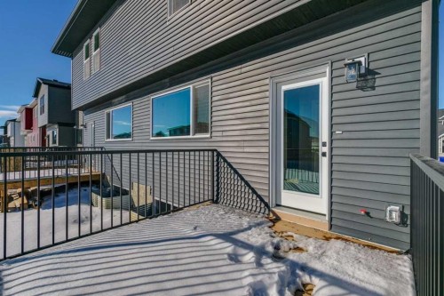 335 Fireside Drive, Cochrane, AB - Outdoor With Deck Patio Veranda With Exterior