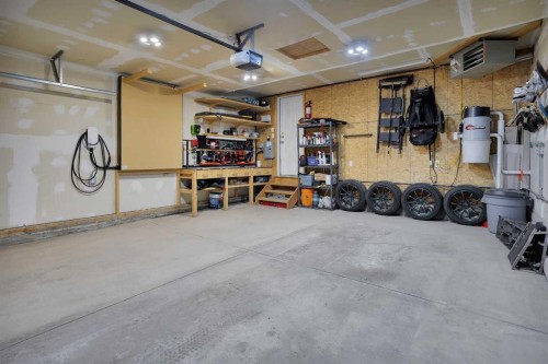 19 Oxley Close, Red Deer, AB - Indoor Photo Showing Garage