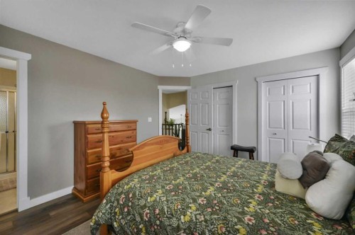 88 Premiere Crescent, Blackfalds, AB - Indoor Photo Showing Bedroom