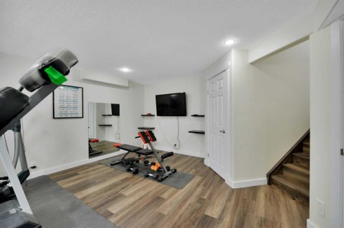 88 Premiere Crescent, Blackfalds, AB - Indoor Photo Showing Gym Room