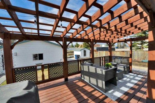 88 Premiere Crescent, Blackfalds, AB - Outdoor With Deck Patio Veranda With Exterior