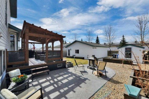 88 Premiere Crescent, Blackfalds, AB - Outdoor With Deck Patio Veranda