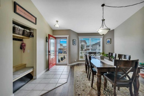 88 Premiere Crescent, Blackfalds, AB - Indoor Photo Showing Dining Room