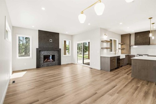 413 Valley View Close, Rural Clearwater County, AB - Indoor With Fireplace