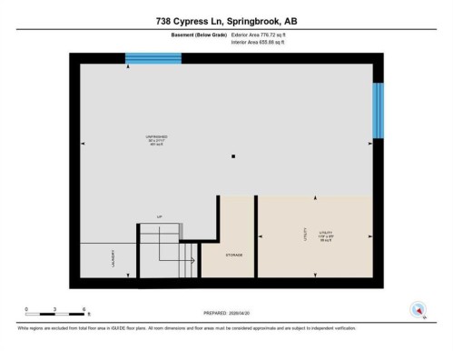 738 Cypress Lane, Springbrook, AB 