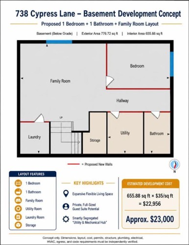 738 Cypress Lane, Springbrook, AB 