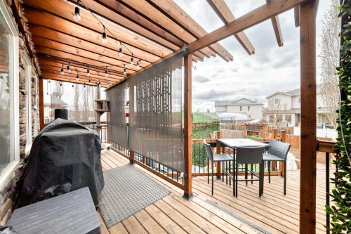 42 Jade Place, Red Deer, AB - Outdoor With Deck Patio Veranda With Exterior