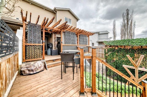 42 Jade Place, Red Deer, AB - Outdoor With Deck Patio Veranda With Exterior