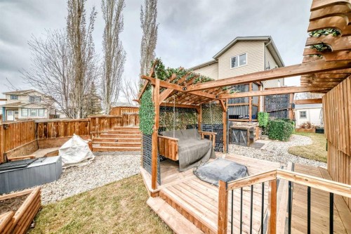 42 Jade Place, Red Deer, AB - Outdoor With Deck Patio Veranda With Exterior