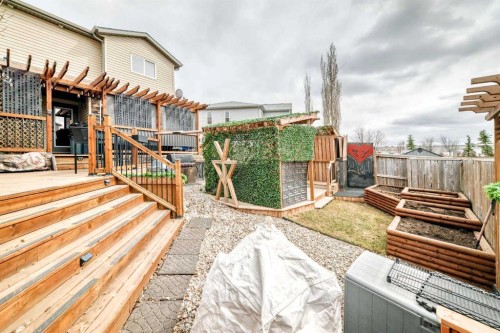 42 Jade Place, Red Deer, AB - Outdoor With Deck Patio Veranda With Exterior