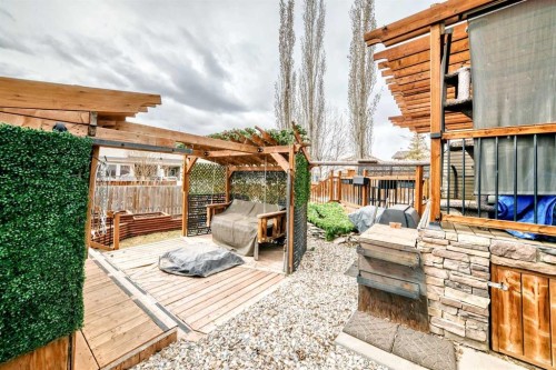 42 Jade Place, Red Deer, AB - Outdoor With Deck Patio Veranda With Exterior