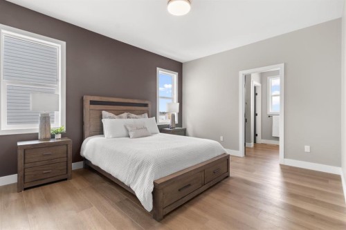 2 Aura Drive, Blackfalds, AB - Indoor Photo Showing Bedroom