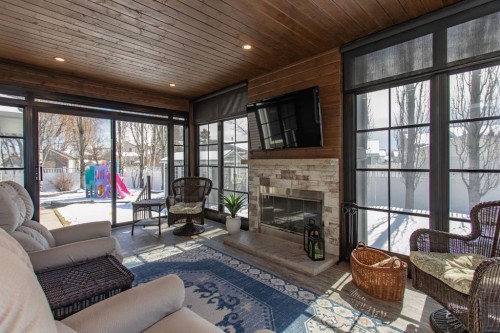 21 Dandell Close, Red Deer, AB -  With Fireplace