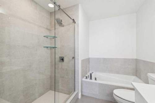 599 Buffaloberry Manor Se, Calgary, AB - Indoor Photo Showing Bathroom