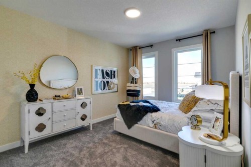 94 Bridgeport Landing, Chestermere, AB - Indoor Photo Showing Bedroom