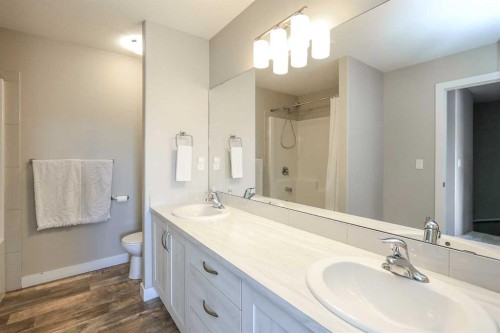 129 Ava Crescent, Blackfalds, AB - Indoor Photo Showing Bathroom