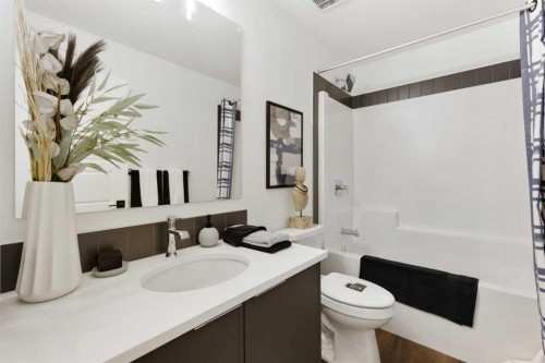 83 Creekstone Common Sw, Calgary, AB - Indoor Photo Showing Bathroom