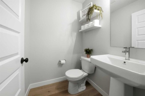56 Trinity Street, Lacombe, AB - Indoor Photo Showing Bathroom