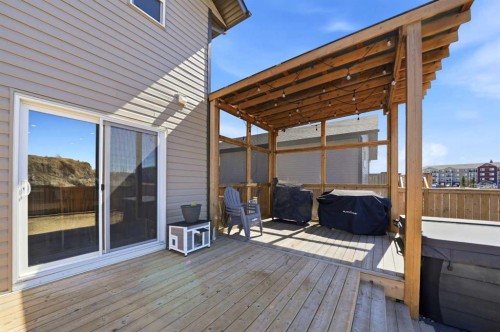 56 Trinity Street, Lacombe, AB - Outdoor With Deck Patio Veranda With Exterior
