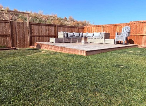 56 Trinity Street, Lacombe, AB - Outdoor With Deck Patio Veranda