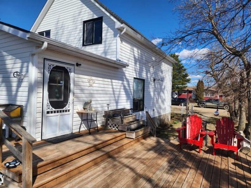 4914 48 Street, Killam, AB - Outdoor With Deck Patio Veranda With Exterior