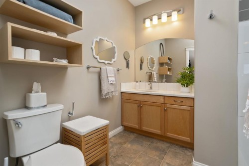 3907 75 Street, Camrose, AB - Indoor Photo Showing Bathroom