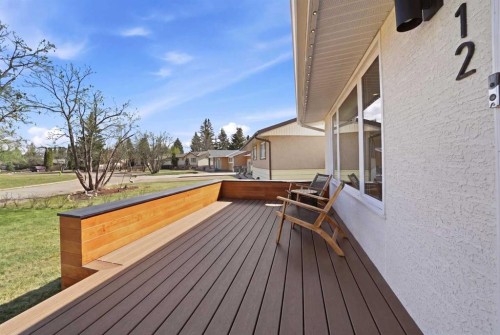 12 Stirling Close, Red Deer, AB - Outdoor With Deck Patio Veranda With Exterior