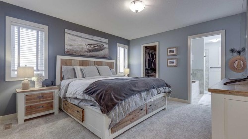 84 Isbister Close, Red Deer, AB - Indoor Photo Showing Bedroom