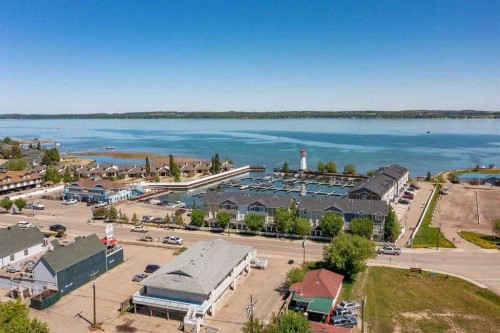 103-5210 Lakeshore Drive, Sylvan Lake, AB - Outdoor With Body Of Water With View